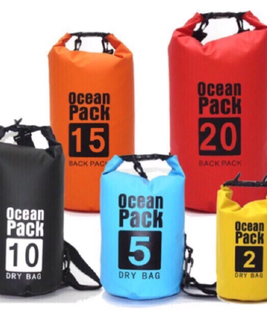 Go Bag Waterproof Travel Dry Bag Ocean Pack for Swimming Kayaking Beach Hiking Outdoor Adventure