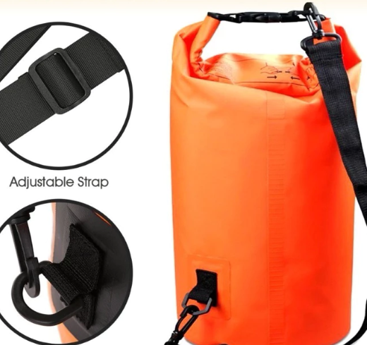 Go Bag Waterproof Travel Dry Bag Ocean Pack for Swimming Kayaking Beach Hiking Outdoor Adventure