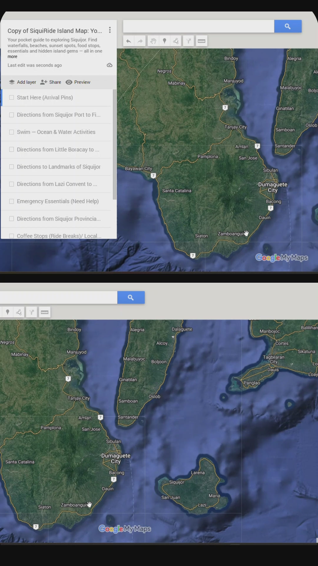 Siquijor Beginner Travel Guide | Offline Map + Island Planning Guide for First-Time Travelers