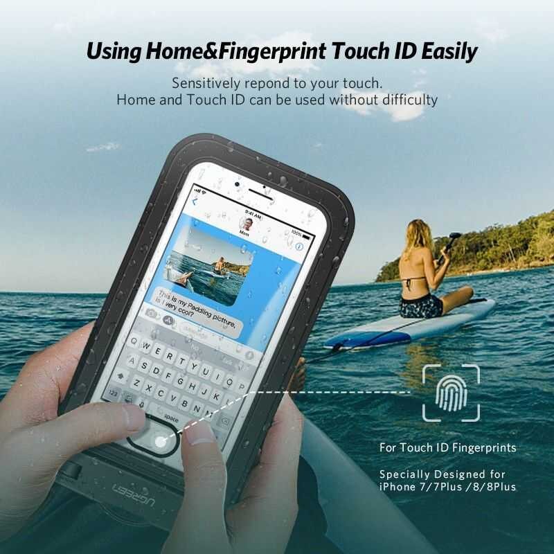 Ce A UGREEN Inch Waterproof Cellphone Bag Universal Durable Underwater Dry For Phone