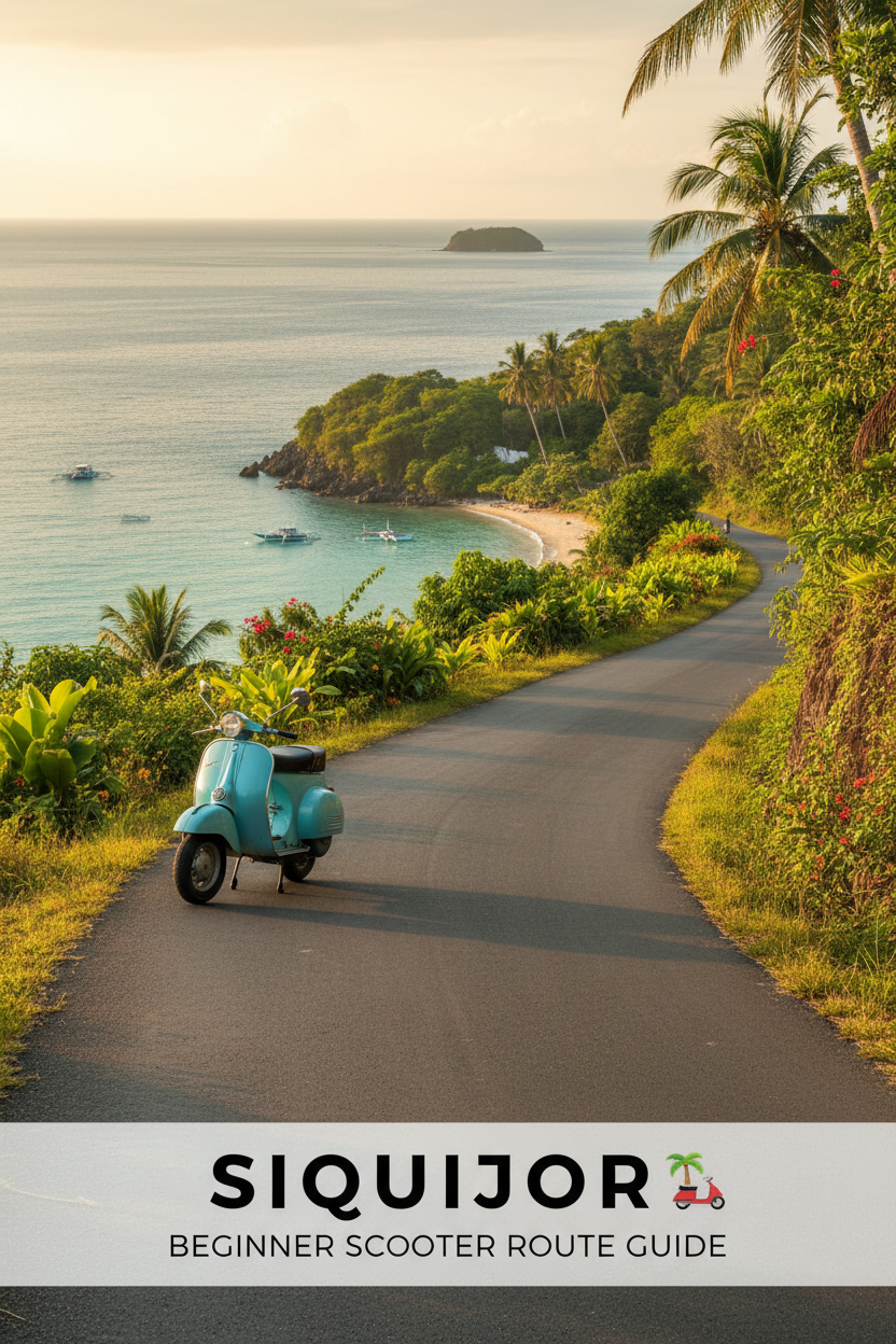 Siquijor Beginner Scooter Route Guide Cover